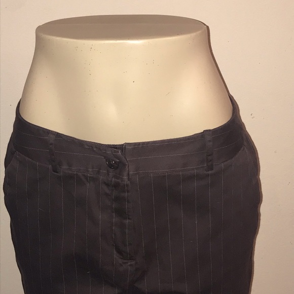 Worthington Stretch Dress Bermuda Shorts Brown 10 - Picture 5 of 5